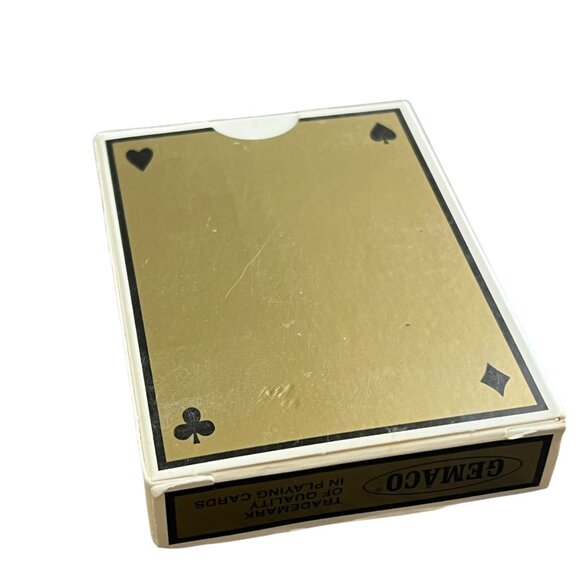 Gemaco Poker Playing Cards Deck U.S.A. Printed On European Paper - Picture 2 of 5